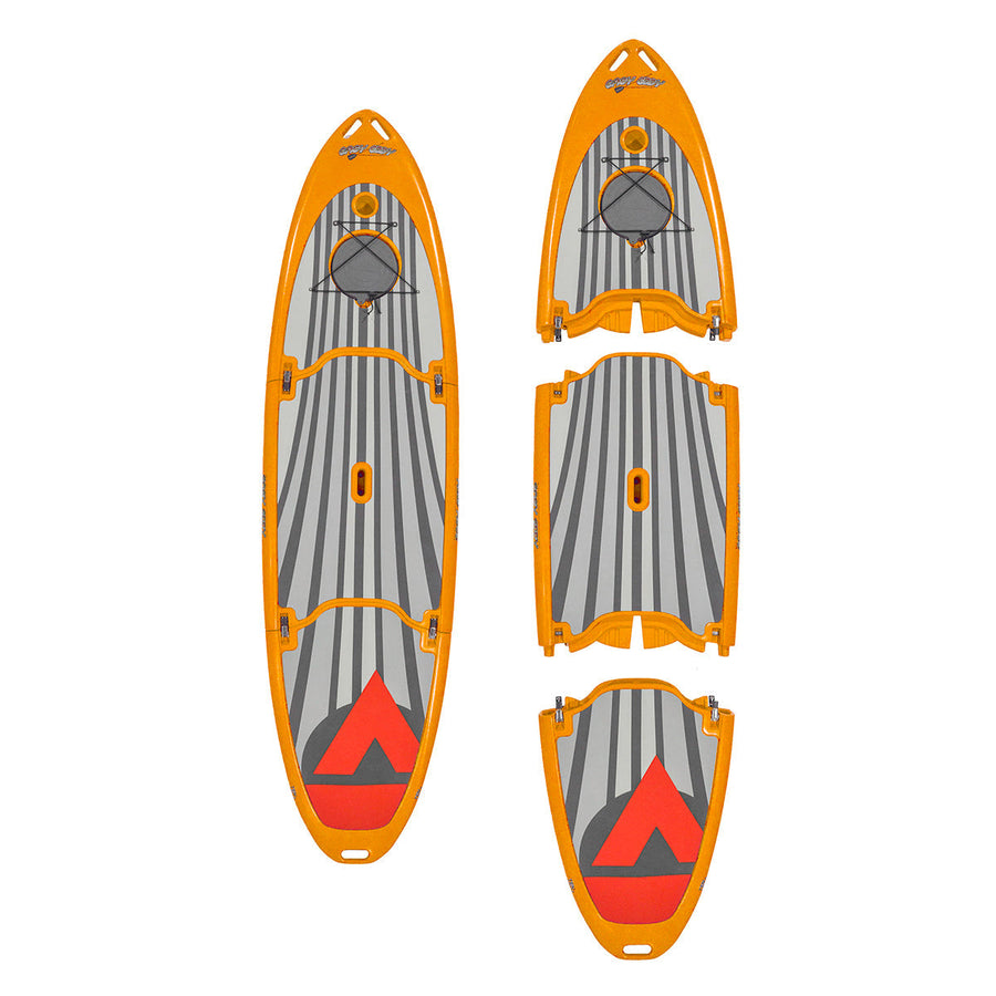sunshine orange modular paddle board
