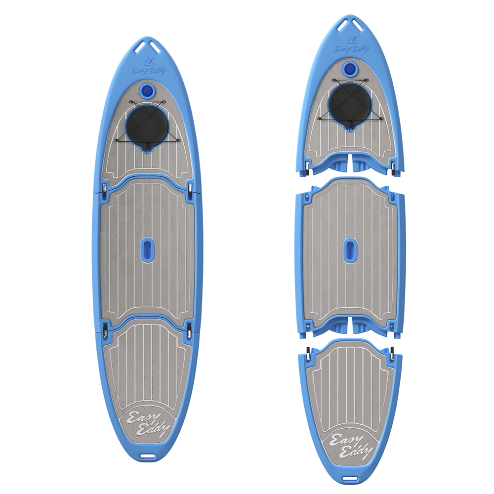 ocean blue modular paddle board