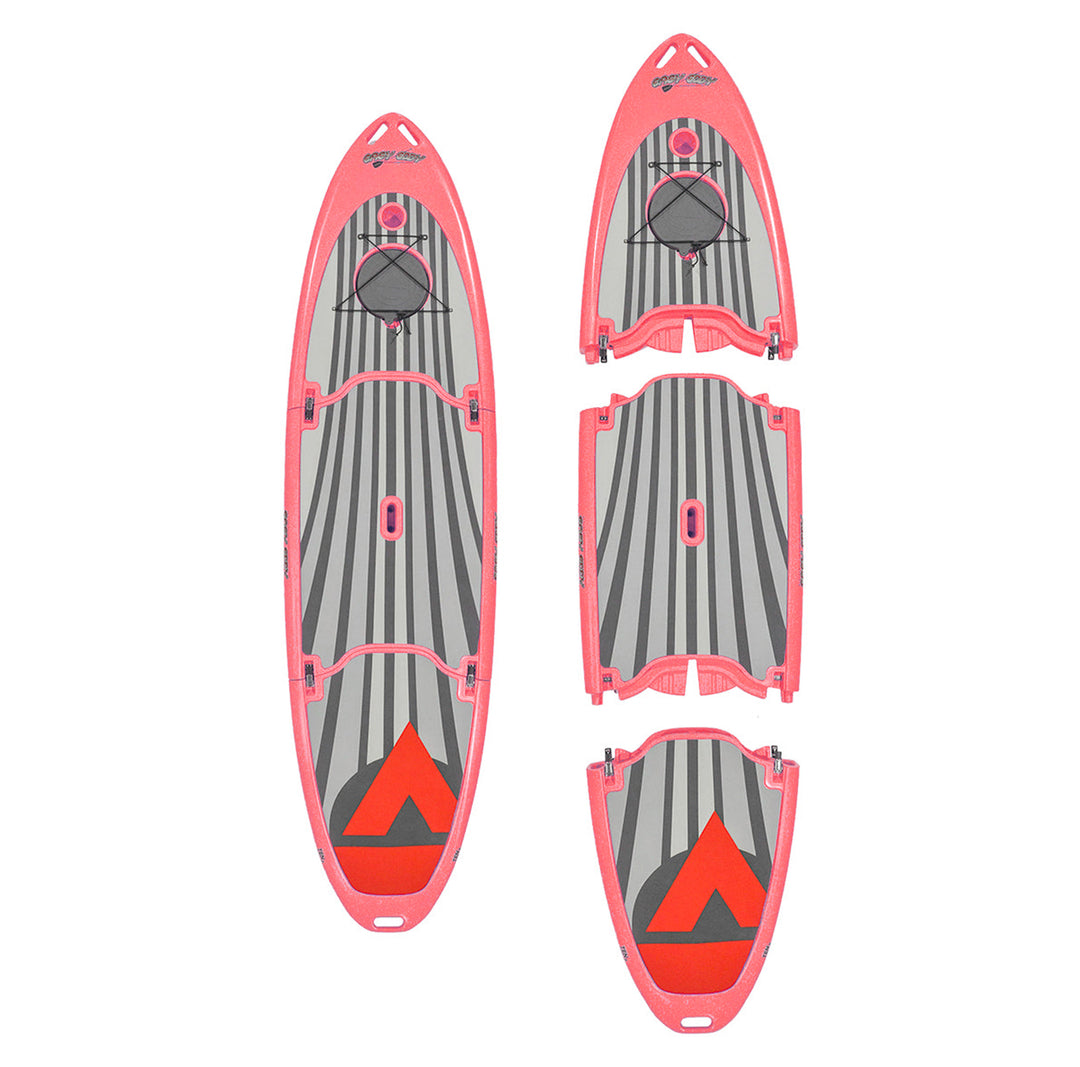 coral pink modular paddle board